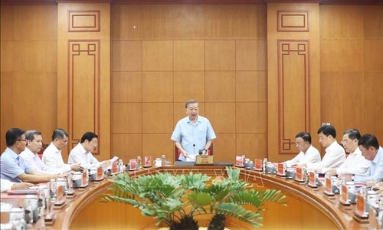  Tổng Bí thư Tô Lâm chủ trì cuộc họp Ban Chỉ đạo Trung ương về phòng, chống tham nhũng, lãng phí, tiêu cực